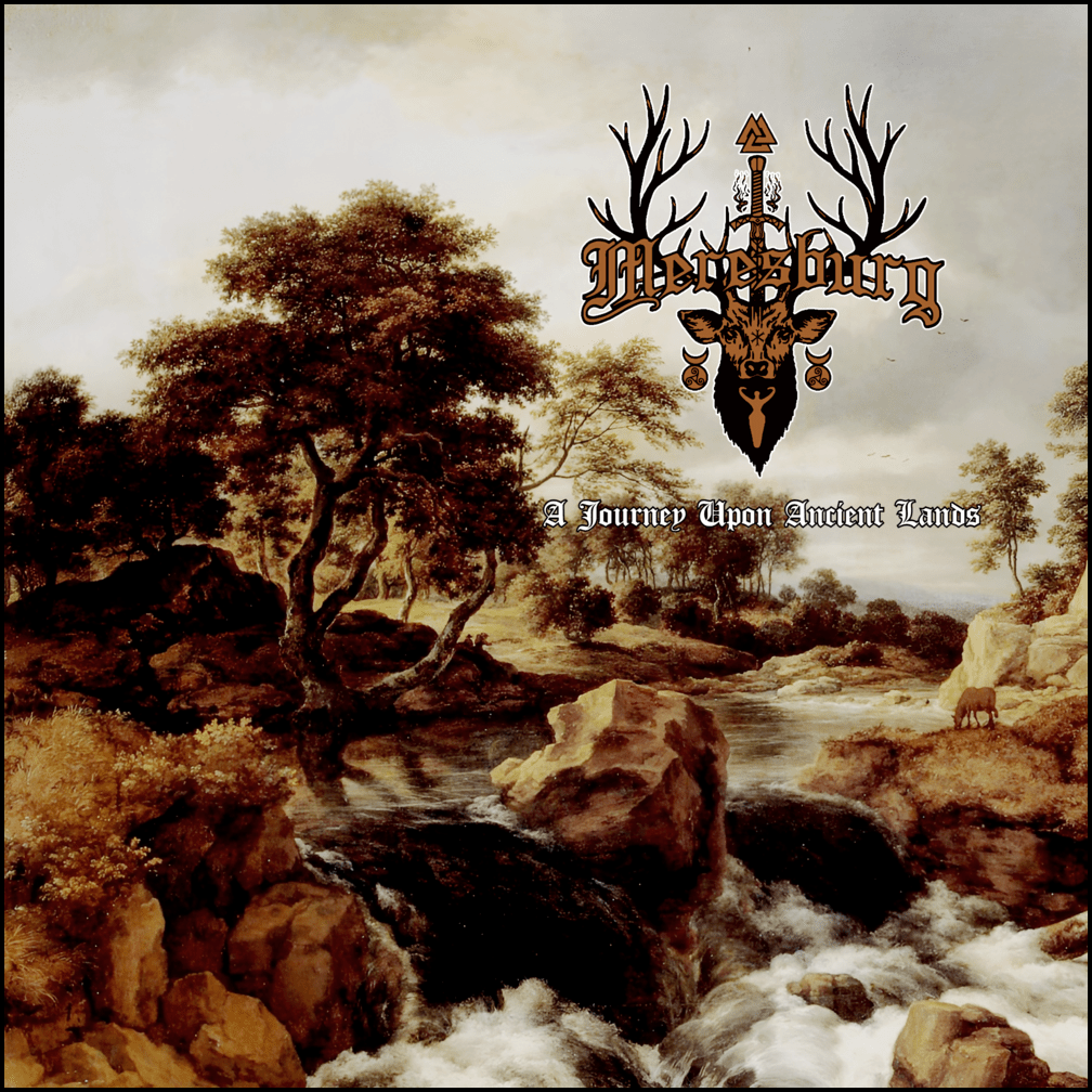 'A Journey Upon Ancient Lands' album cover, with artwork by Jacob Van Ruisdael.
