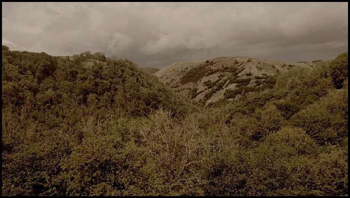 Near Thorpe in Derbyshire.