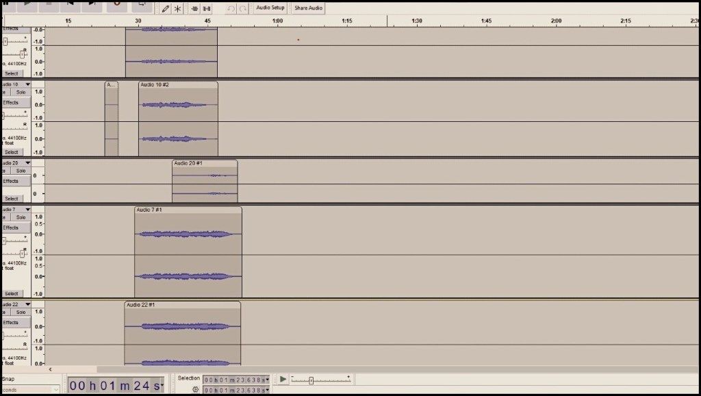 Recording Guitars In Audacity